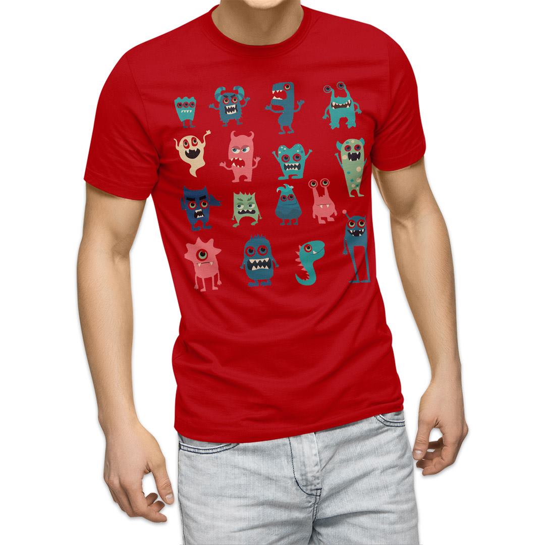 選べる20カラー tシャツ メンズ 半袖 デザイン  S M L XL 2XL 3XL T shirt 015774  おばけ　宇宙人　キャラクター　かわいい｜emart｜12