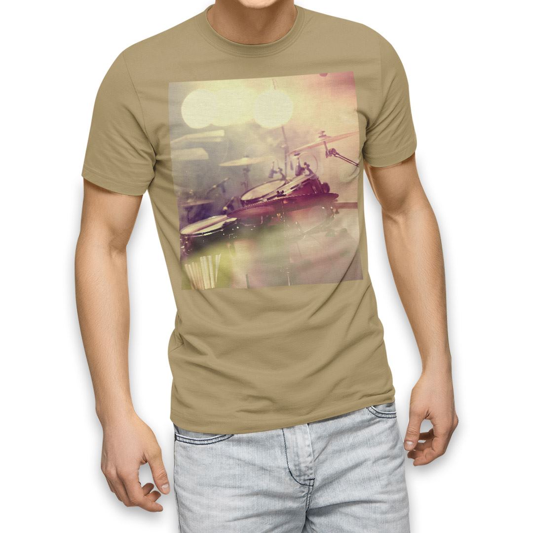 選べる20カラー tシャツ メンズ 半袖 デザイン  S M L XL 2XL 3XL T shirt 011443  ドラム　音楽　バンド｜emart｜06