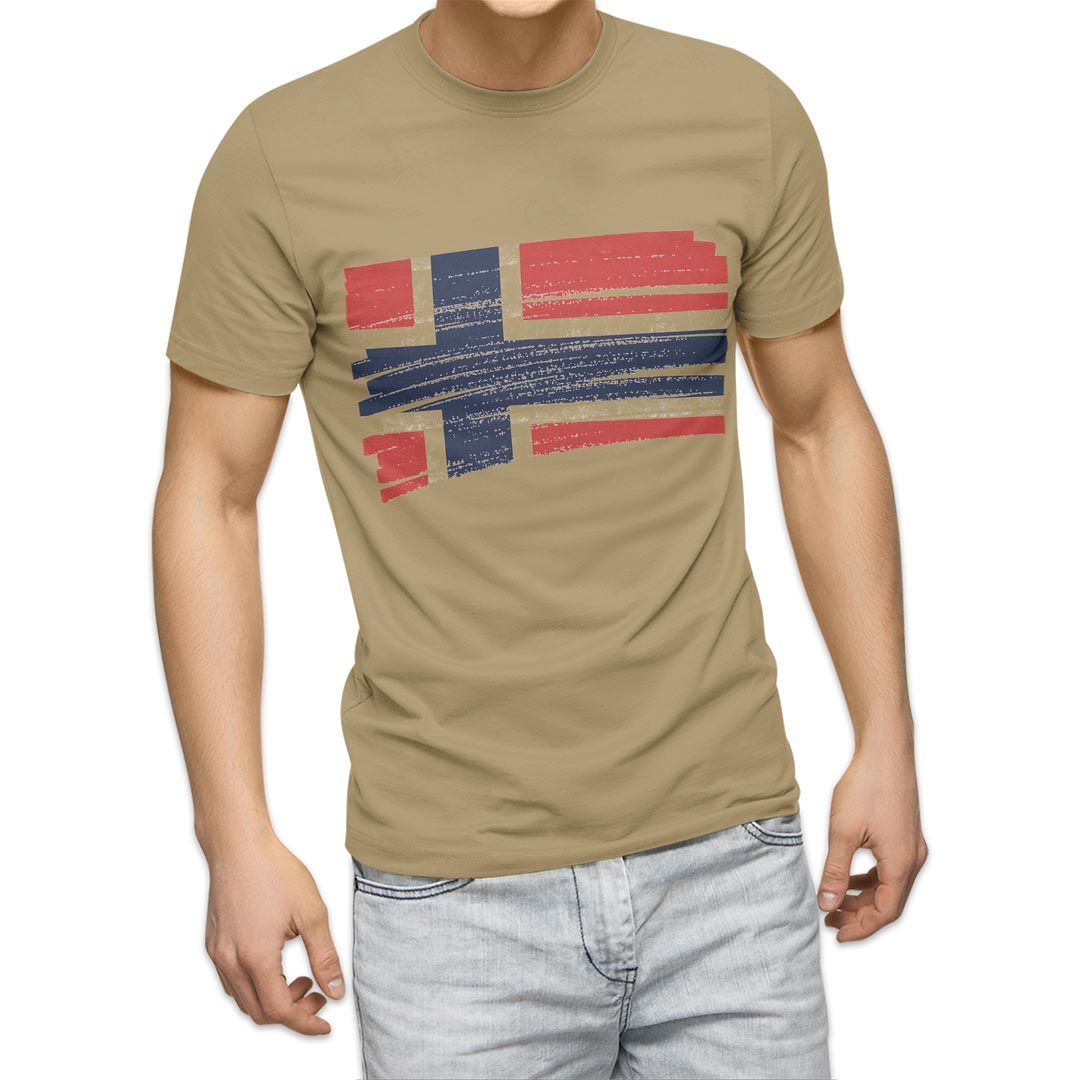 選べる20カラー tシャツ メンズ 半袖 デザイン  S M L XL 2XL 3XL T shirt 018528 国旗 norway ノルウェー｜emart｜06