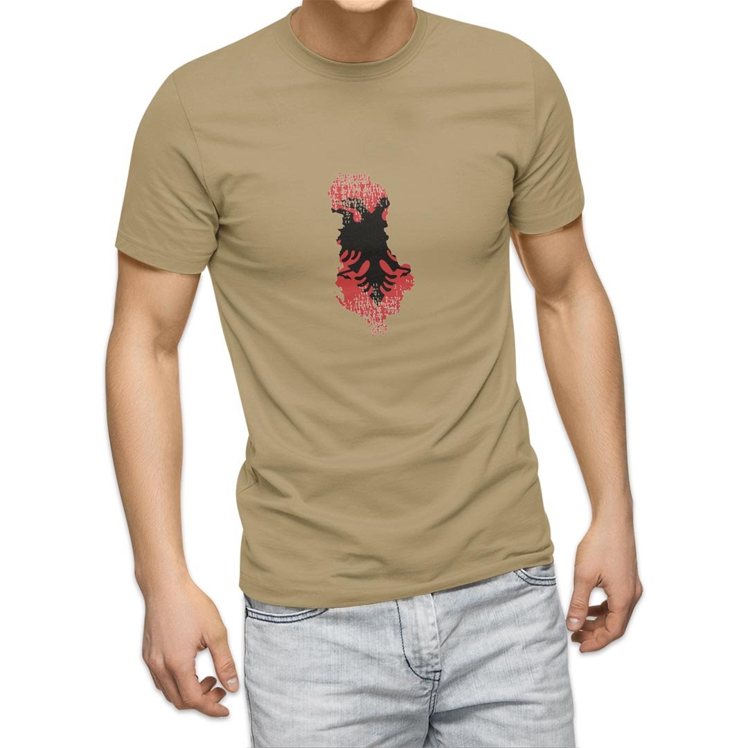 選べる20カラー tシャツ メンズ 半袖 デザイン  S M L XL 2XL 3XL T shirt 018755 国旗 albania アルバニア｜emart｜06
