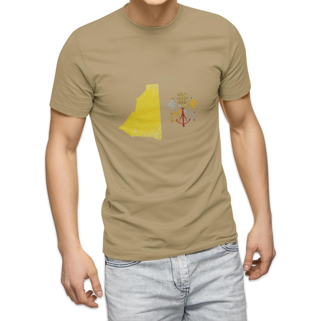 選べる20カラー tシャツ メンズ 半袖 デザイン  S M L XL 2XL 3XL T shirt 018982 国旗 vatican バチカン｜emart｜06