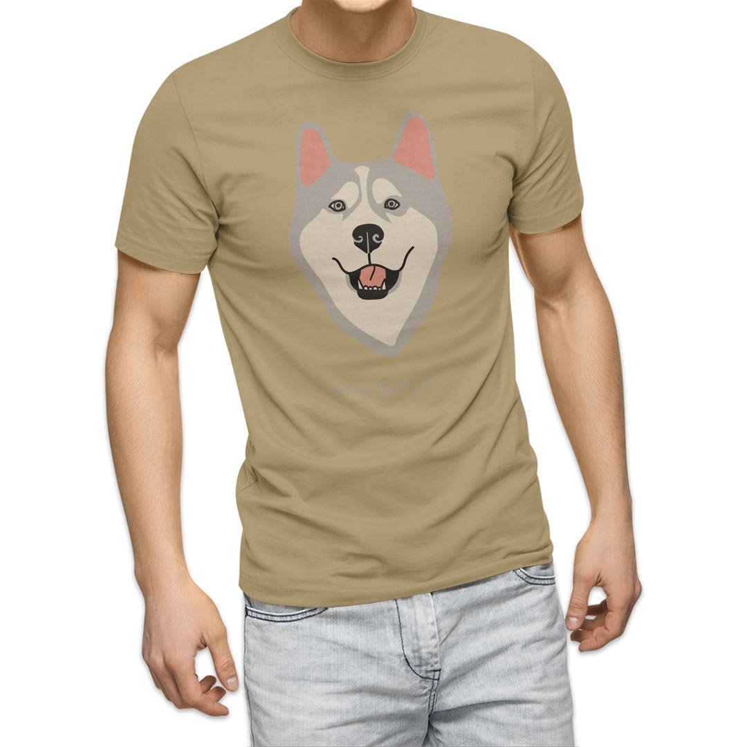 選べる20カラー tシャツ メンズ 半袖 デザイン  S M L XL 2XL 3XL T shirt 022600  犬 ハスキー｜emart｜06