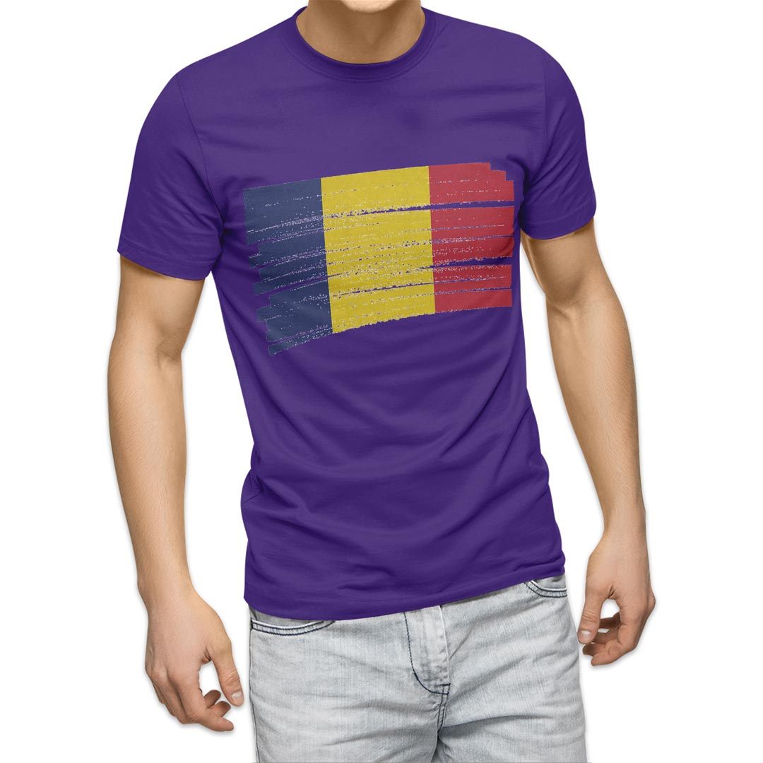選べる20カラー tシャツ メンズ 半袖 デザイン  S M L XL 2XL 3XL T shirt 018543 国旗 romania ルーマニア｜emart｜19