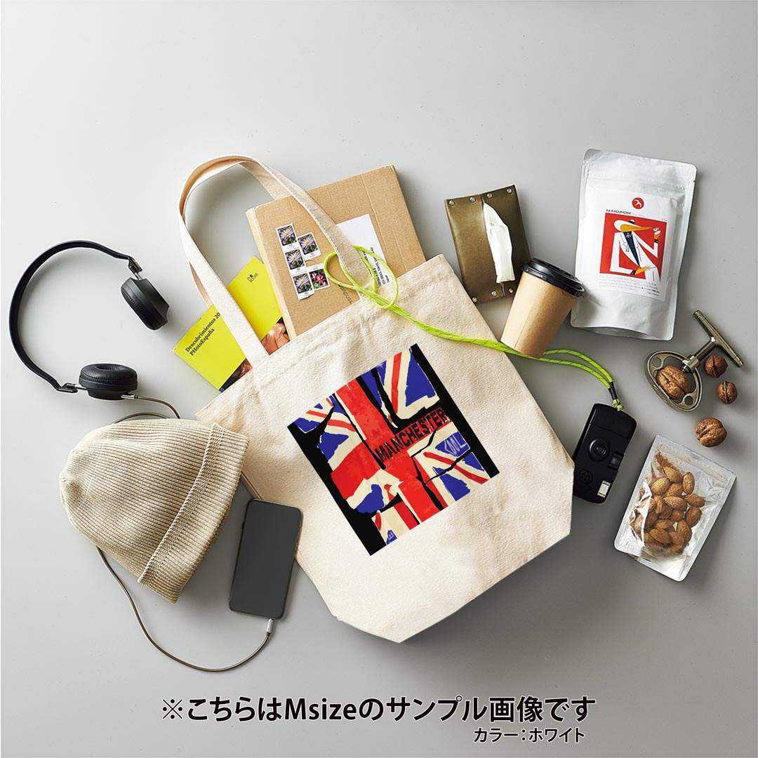 選べる10カラー＆サイズ デザイントートバッグ Ssize Msize Lsize