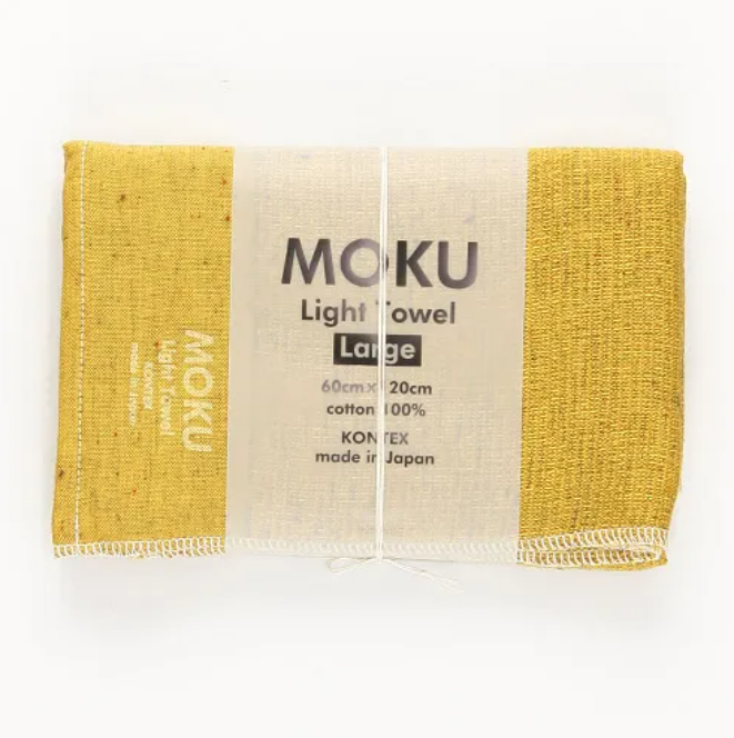 MOKU バスタオル　Lサイズ　綿100％　日本製　MOKU　L　モク