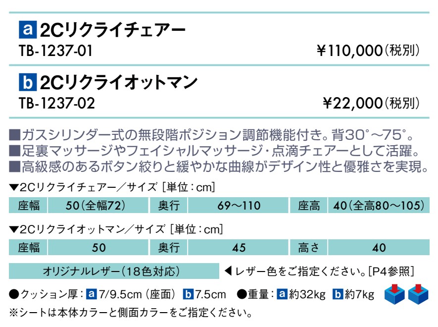 2Cリクライオットマン仕様