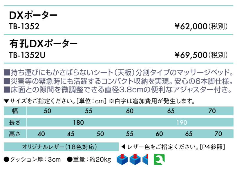 無孔ＤＸポーター仕様