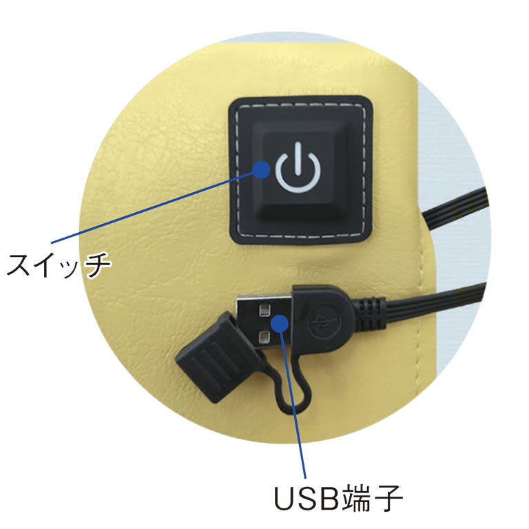 スイッチとUSB