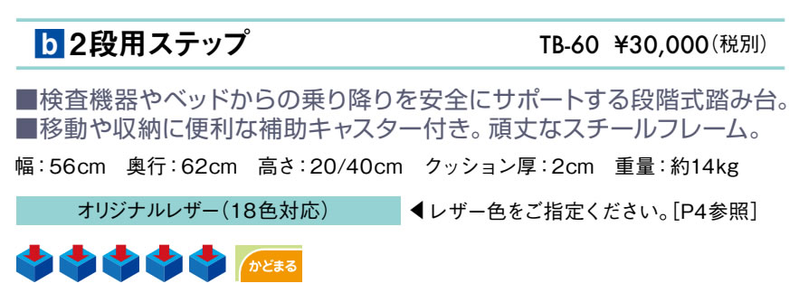 ２段用ステップ仕様