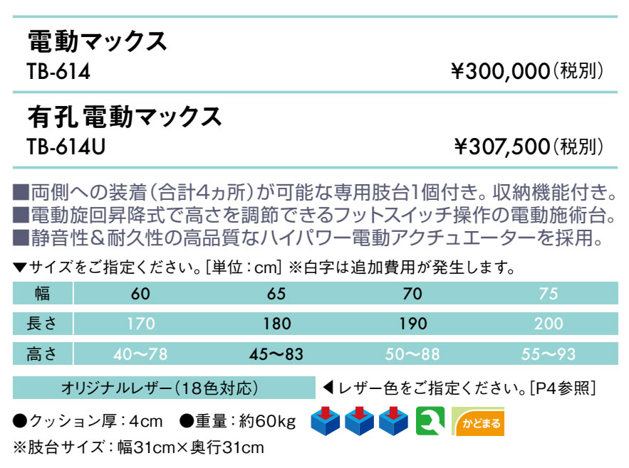 高田ベッド製作所 2月12日迄期間限定 高田ベッド 無孔電動マックス TB