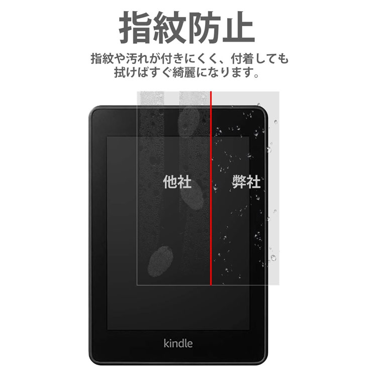 Kindle Paperwhite 第10世代 2018年 アンチグレア フィルム 日本製 保護フィルム 高精細 反射防止 ノングレア 指紋防止  気泡防止 YFF :b003:PYKES PEAK Direct 通販 