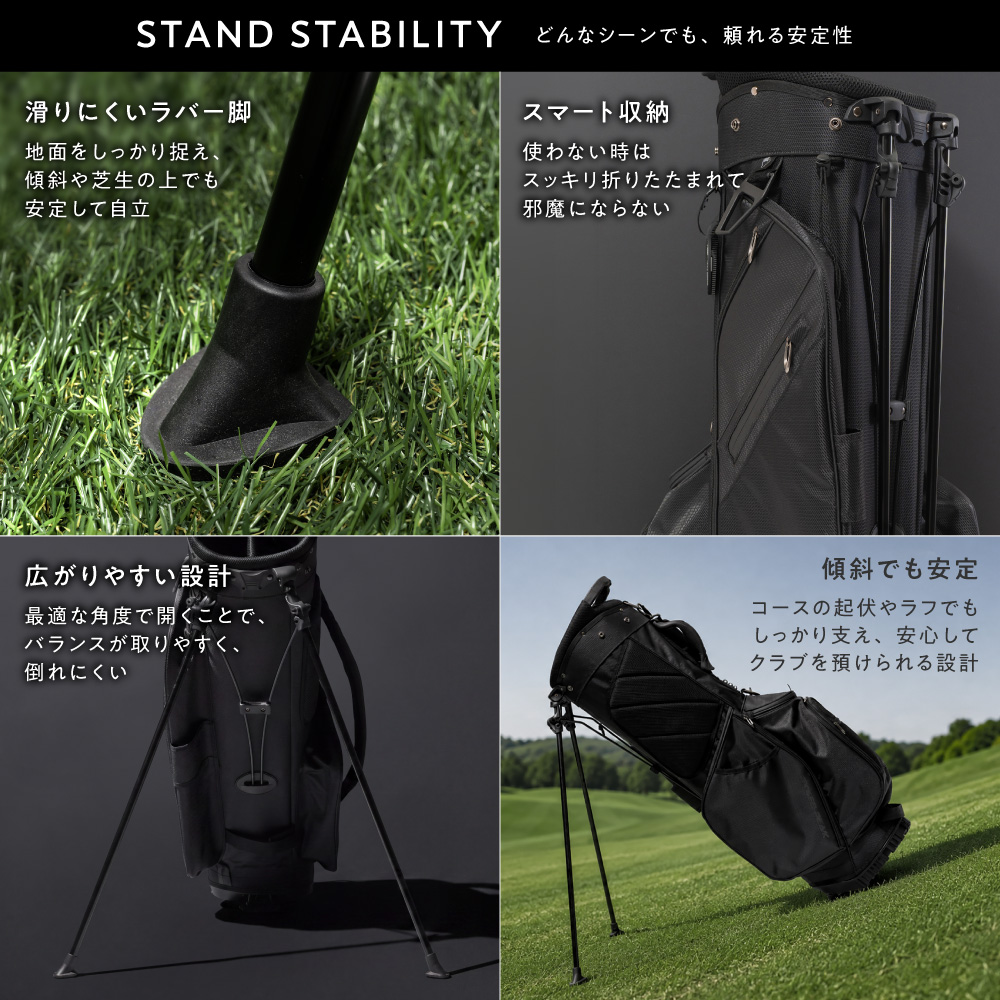 PYKES PEAK キャディバッグ（種類：スタンド式）｜ゴルフ用バッグ