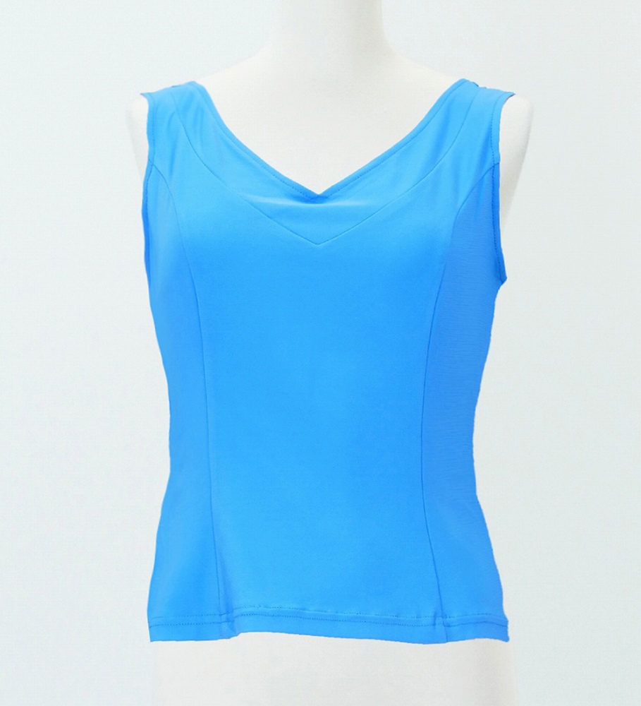 フラメンコ ブラウス ライトブルー フリーサイズ 2433lblf : emika