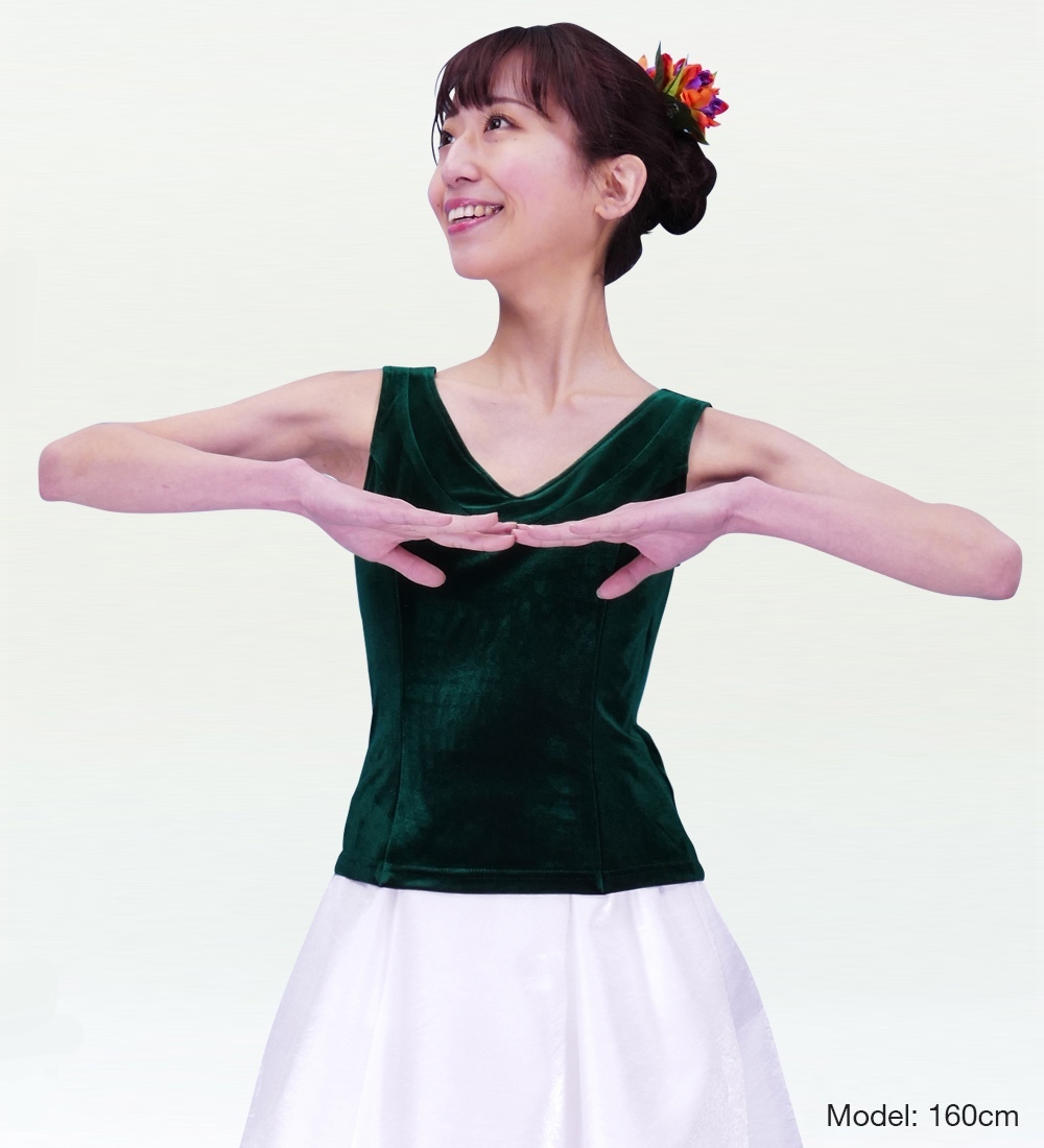 ブラウスモデル写真