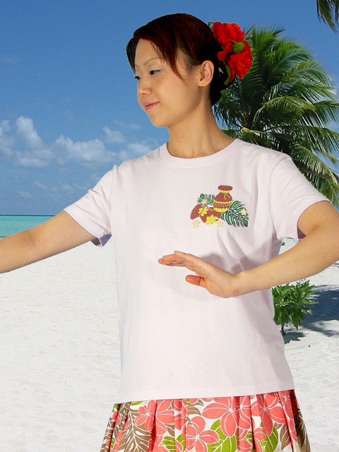フラダンス Tシャツ [XL] イプ・ウリウリ ピンク 514xlp :514xlp:emika - 通販 - Yahoo!ショッピング