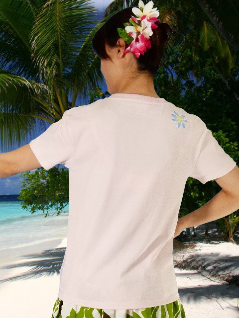 フラダンス Tシャツ [L] ハイビスカス・ティアレ ピンク 982lp :982lp:emika - 通販 - Yahoo!ショッピング