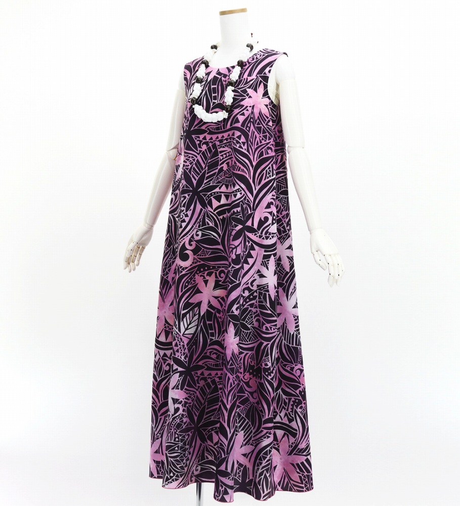フラドレス [S・M・Lサイズ] ロング丈 コシボ ノースリーブドレス