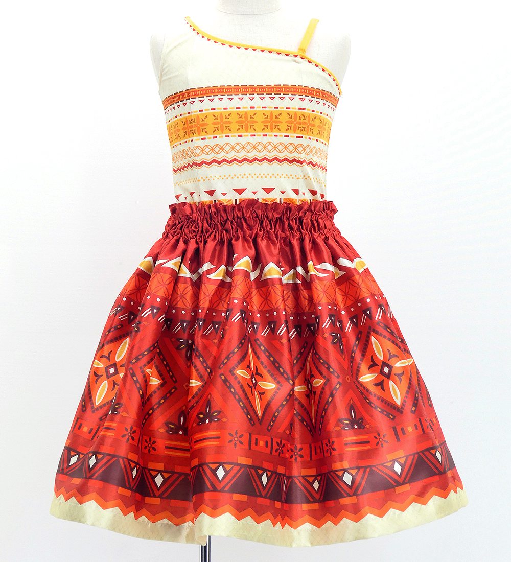 フラダンス ケイキ 選べるトップス セットアップ モアナ×カヒコ 120