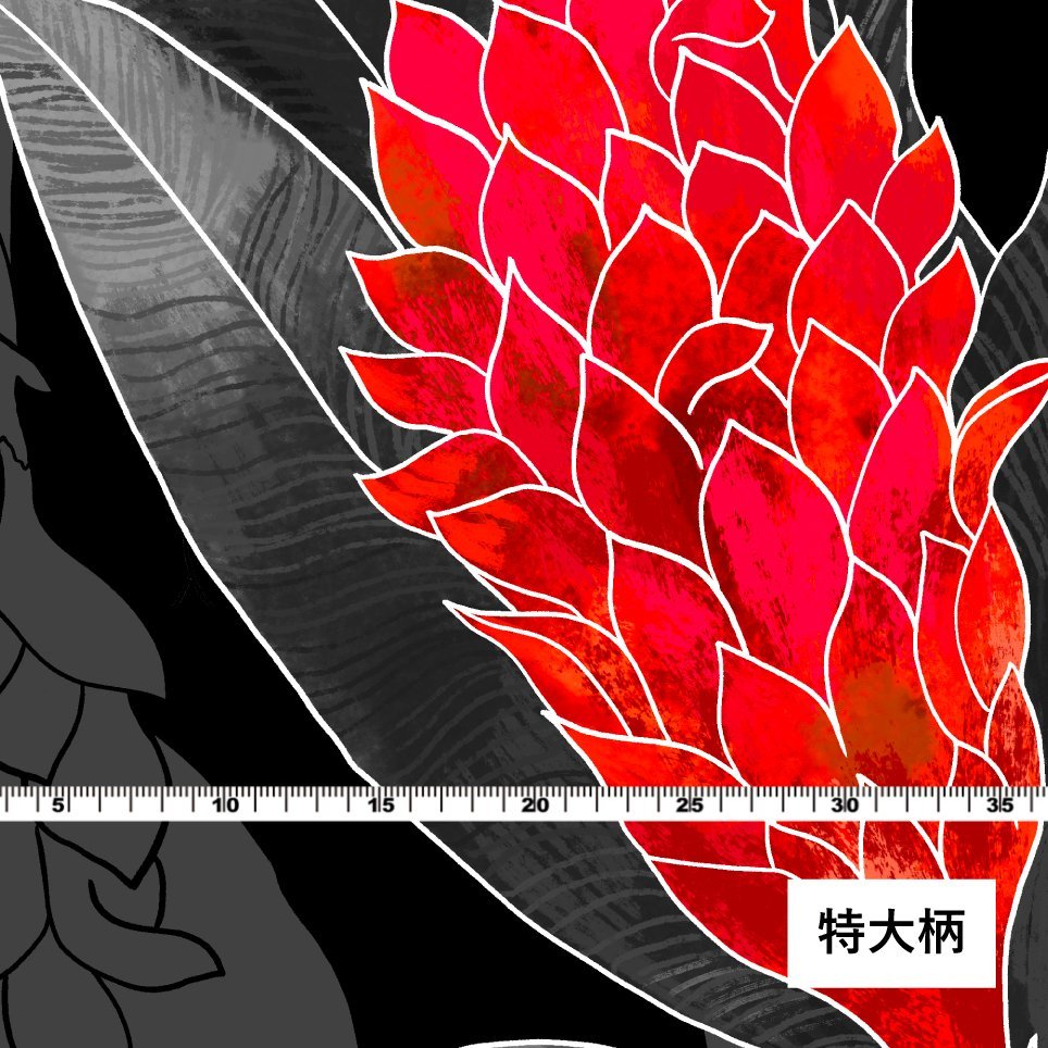 生地特大柄(L)