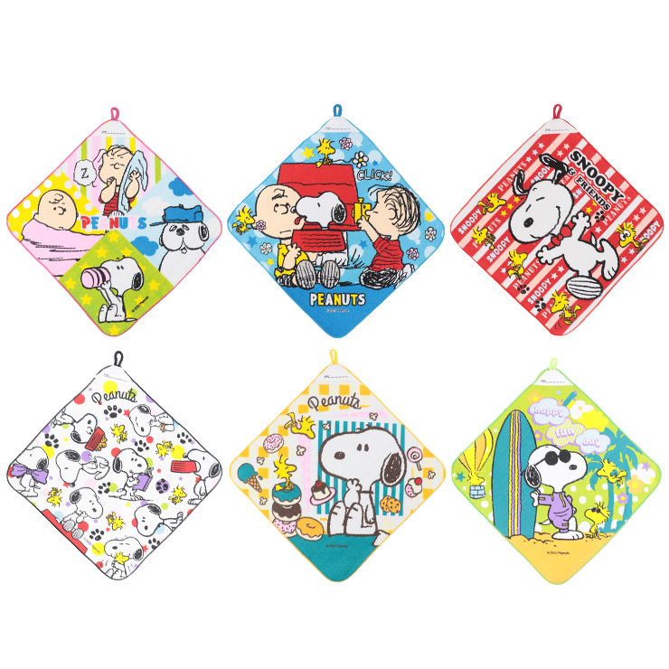 ループタオル 幼稚園 保育園 男の子 女の子 6枚 セット ループ付き