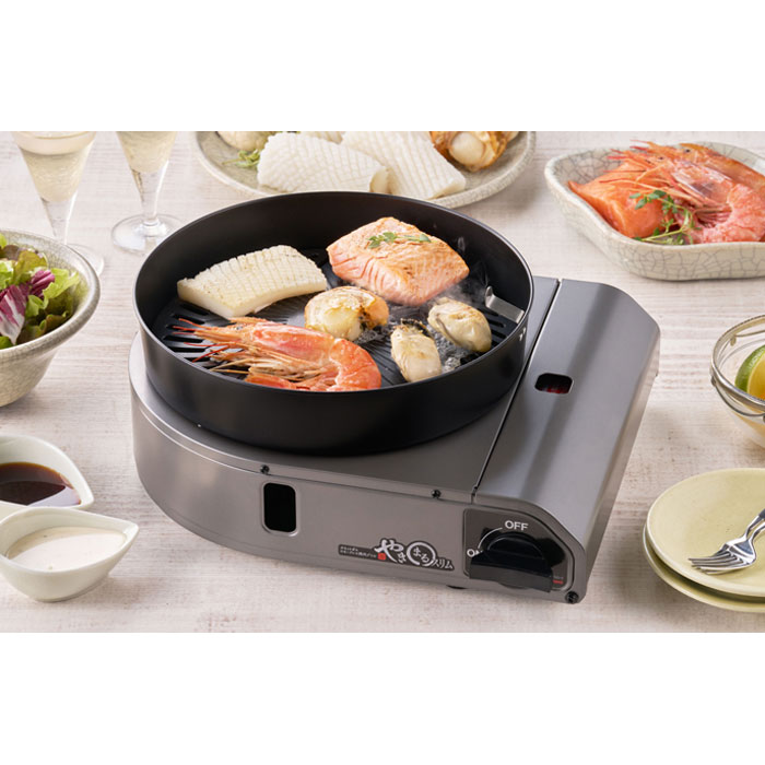 Iwatani（イワタニ） カセットガス スモークレス焼肉グリル やきまる