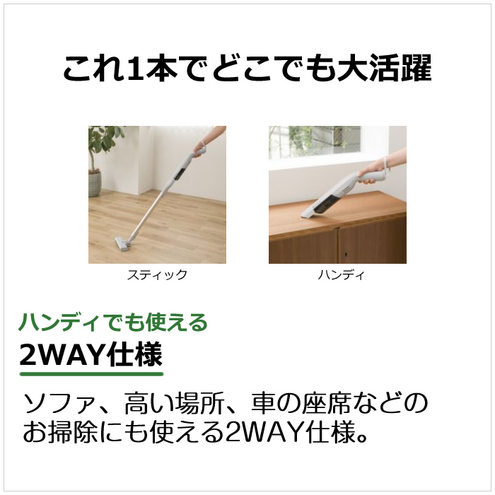 CCP 掃除機 コードレス 極軽 スティッククリーナー NOVUS ノウス CM