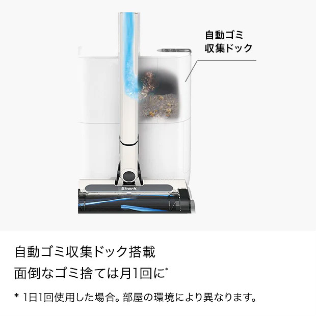 シャーク コードレスクリーナー STD+ CS150JAE ホワイト　美品 Shark 25%OFF シャーク EVOPOWER SYSTEM STD+ コードレス
