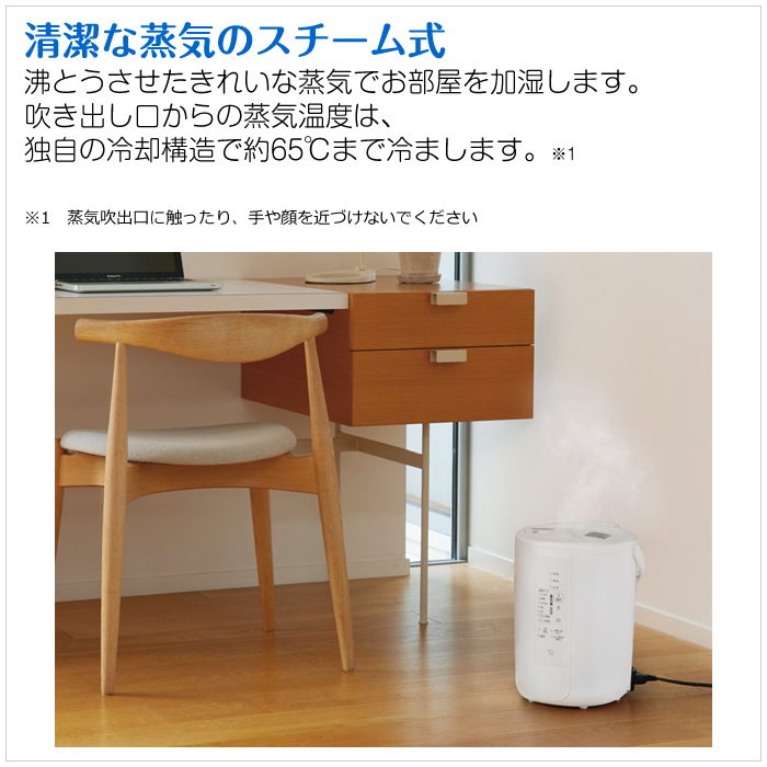【新春値下げ】新品 象印 スチーム式加湿器 13畳EE-RT50-WA 新品❗️象印 スチーム式加湿器 EE-RT50 象印 EE-RT50-WA