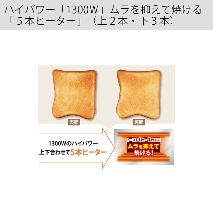 象印（ZOJIRUSHI） こんがり倶楽部 オーブントースター 食パン4枚焼き