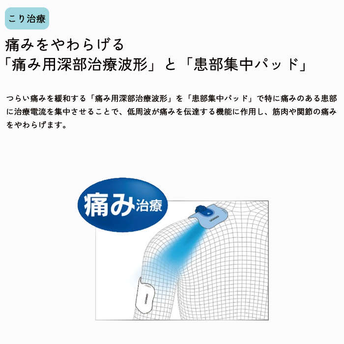 オムロン 電気治療器 HV-F5500【80サイズ】の画像
