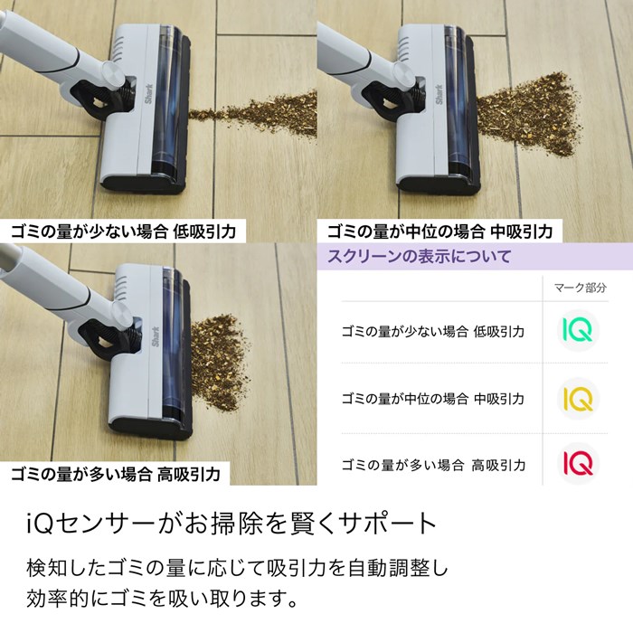 Shark（シャーク） 掃除機 コードレススティッククリーナー Shark