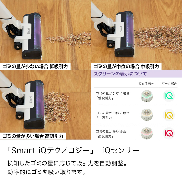 Shark シャーク 掃除機 コードレススティッククリーナー EVOPOWER