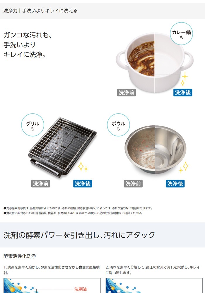 パナソニック 食器洗い乾燥機 食器点数40点 NP-TA3-W ホワイト【180