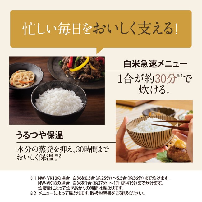 極め炊き 象印 炊飯器 5.5合炊き IH炊飯器 豪熱沸とうIH IH炊飯ジャー