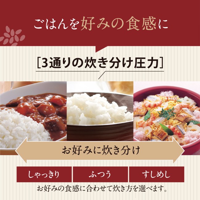 極め炊き 象印 炊飯器 5.5合炊き 圧力IH炊飯器 豪熱大火力 圧力IH炊飯