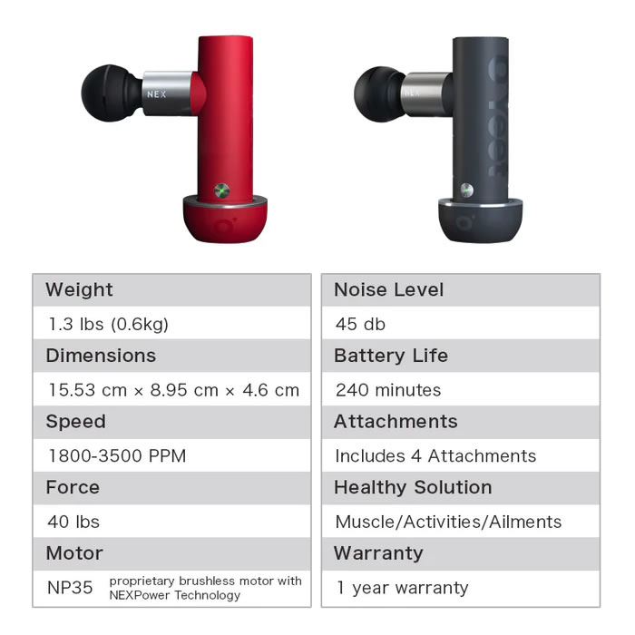 O’Yeet NEX 正規品！マッサージガン O'Yeet（オーイート） NEX | 自転車、ゴルフ、アウトドアのベスト