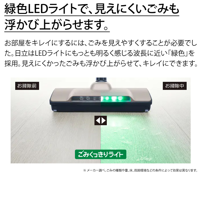 日立（HITACHI） サイクロン式掃除機 コードレススティッククリーナー