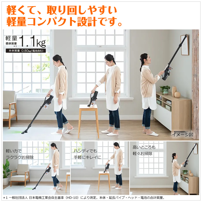 HITACHI コードレススティッククリーナー PV-BL3L ベージュ 日立 ラクかるスティック PV-BL3L(C) [ベージュ] 価格比較