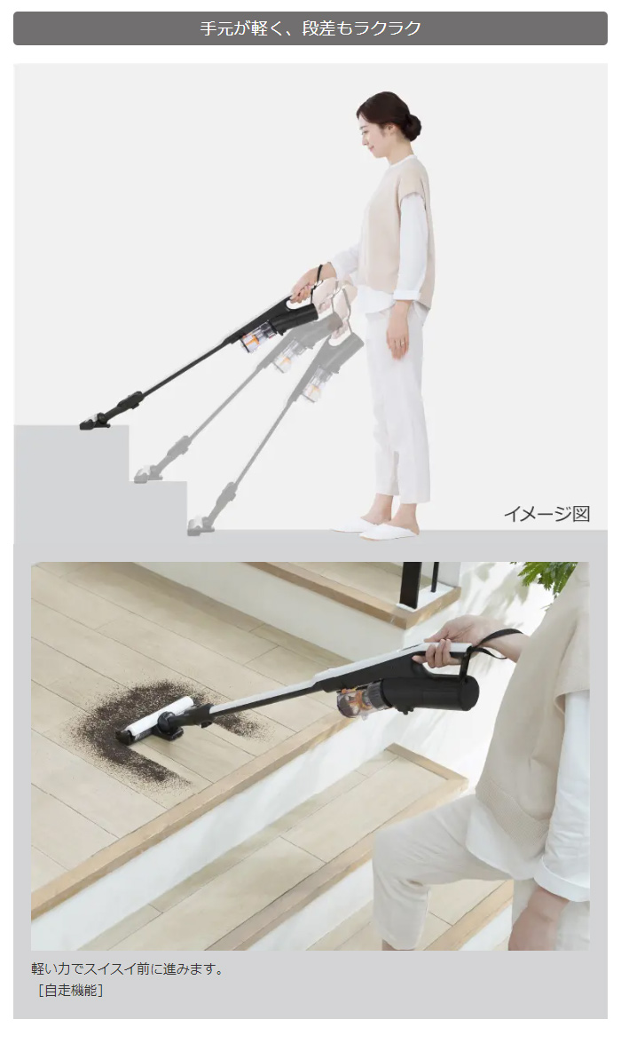 日立（HITACHI） 掃除機 サイクロン式 クリーナー すごかるスティック