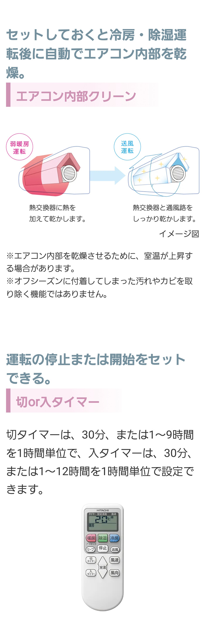 HITACHI 6畳用ルームエアコン 白くまくん RAS-AJ22G 福岡県から HITACHI 6畳用ルームエアコン 白くまくん RAS-AJ22G 福岡県から