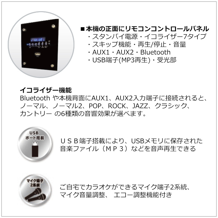 derctvue FUZE アンプ内蔵 デュアルウーファー タワースピーカー