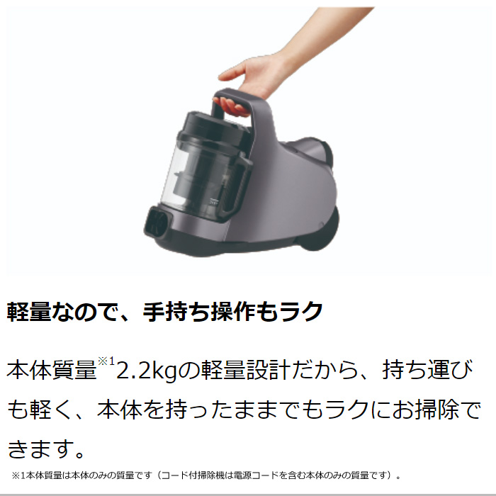 TOSHIBA（東芝） 掃除機 サイクロン式 クリーナー トルネオミニ