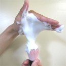 いいもの見つけた！ハート型洗顔ブラシ