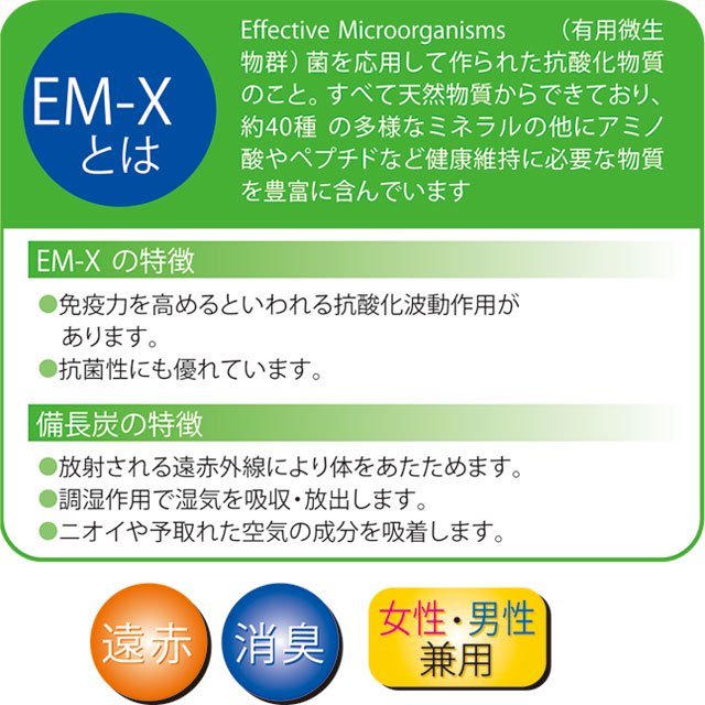いいもの見つけた!EMX備長炭のびのび手首用サポーター
