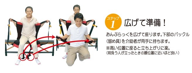 正規品 おんぶらっく 子供用 介護 移動 災害 緊急非難時 防災 おんぶ