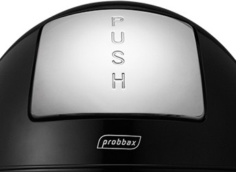 送料無料】probbax（プロバックス） プッシュビン 40L 黒/ゴミ箱
