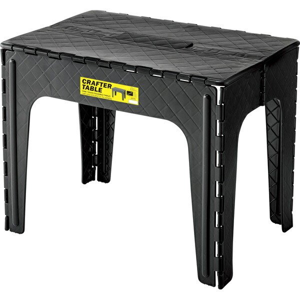 テーブル 机 サイドテーブル クラフターテーブル スクエア LFS-415BK LFS-415GR LFS-415SBE ブラック グリーン ベージュ 角型 アウトドア 折りたたみ｜ems18｜02