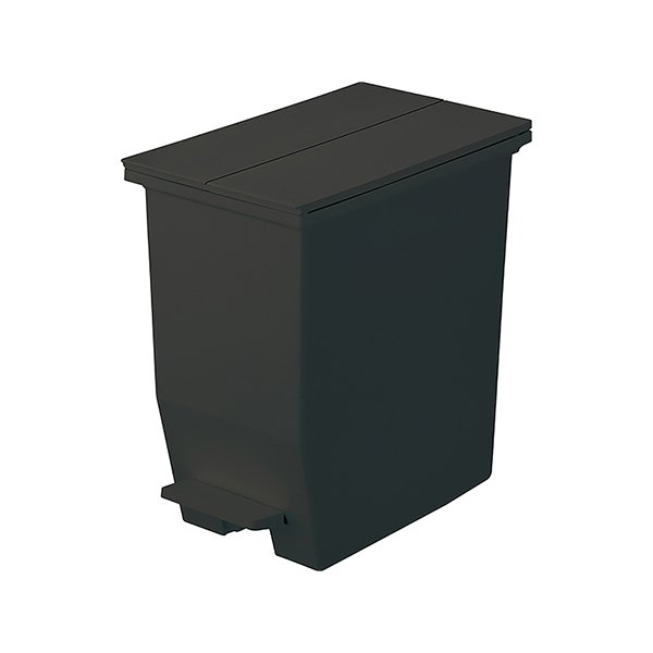 ゴミ箱 ごみ箱 20L ダストボックス SOLOW ペダルオープンツイン20L RSD-76WH RSD-76BK ホワイト ブラック｜ems18｜02