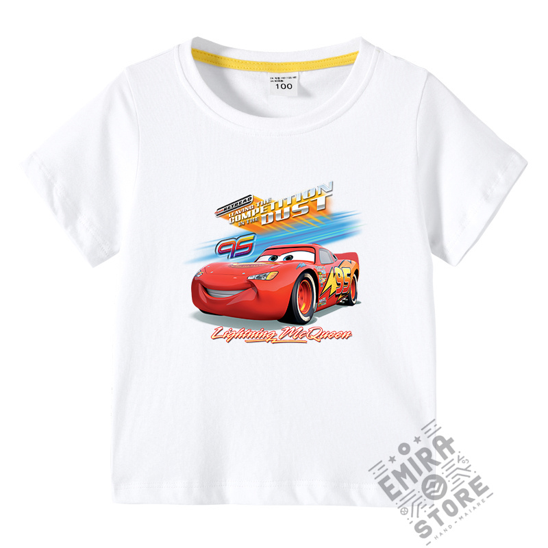 【多色・多柄】春夏新作 子供服 半袖Tシャツ カーズシリーズ 100%綿 ラウンドネック 丸首 男の子 女の子 子ども服 小学生から幼稚園児に最適 80-150cm｜emura-store｜03