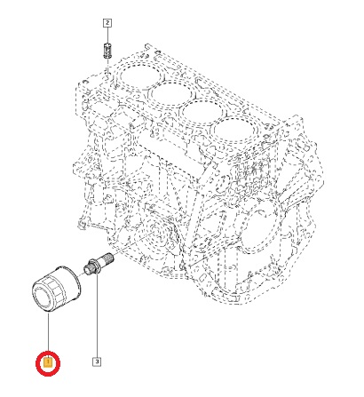Renault ルノー メガーヌ4 BBM5M用 オイルフィルター｜en-and-company-ys｜02